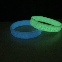 Silicone Glow Wristband