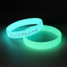 Silicone Glow Wristband