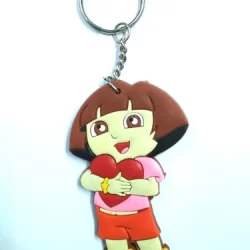 Pvc Rubber Keychain