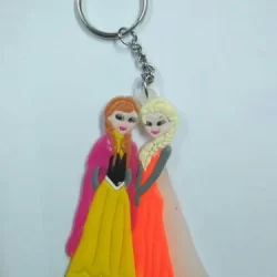 Pvc Rubber Keychain